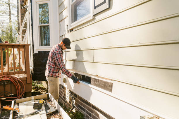 Wind and storm damage siding repair